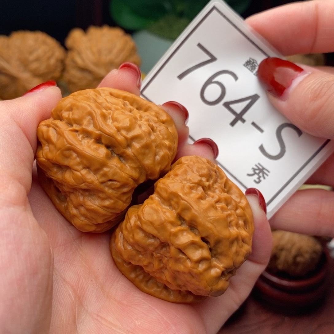 文玩核桃把件蛤码头40