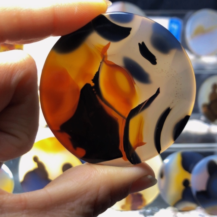 合金玛瑙/玉髓珠宝奇石63