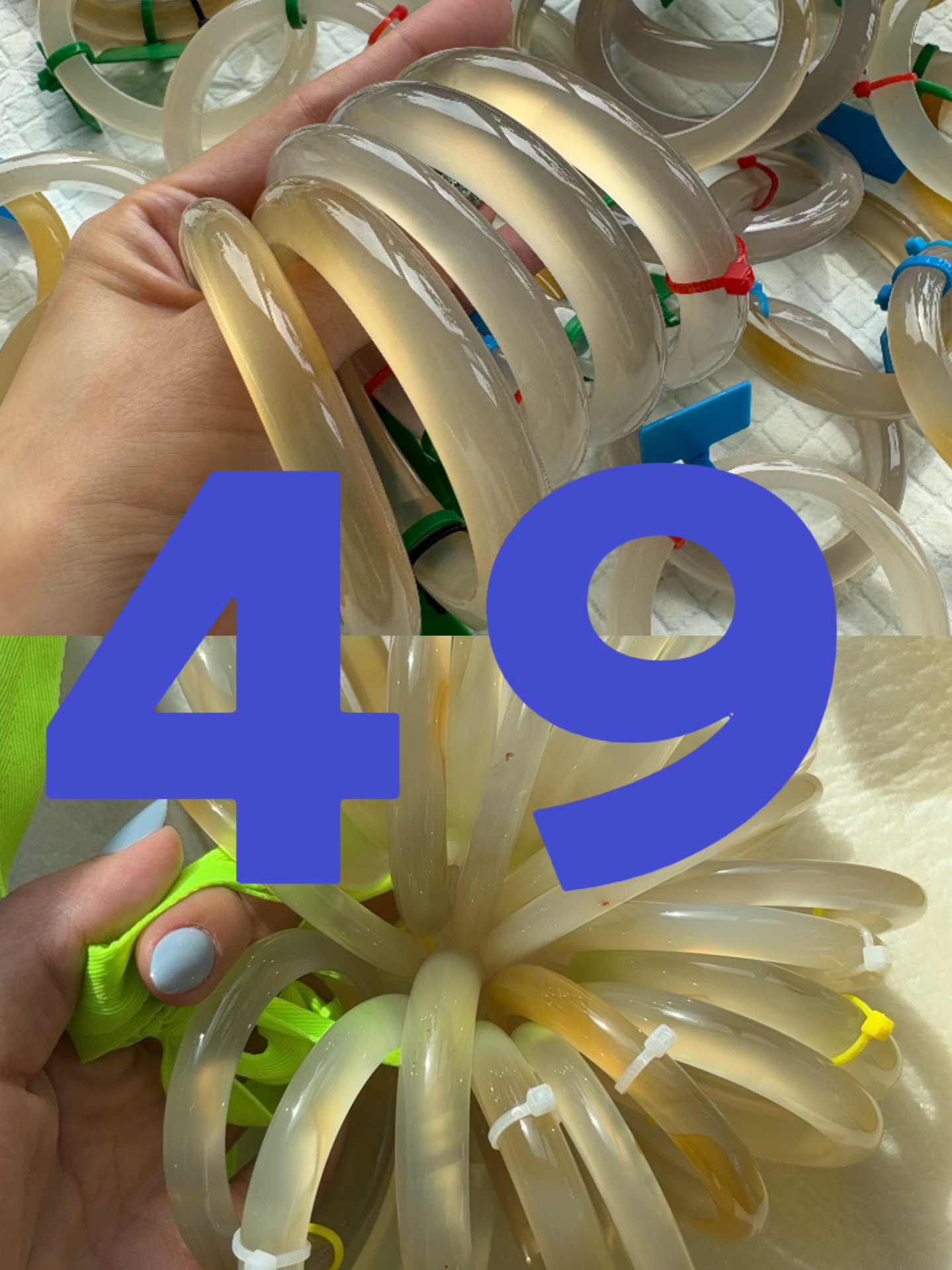 49天然玛瑙手镯多样性发播间过款