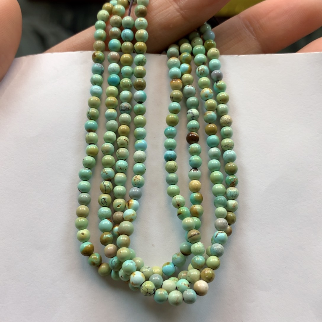 绿松石长链未镶嵌