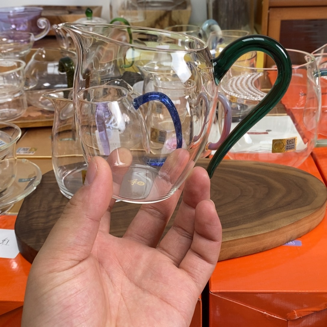 怡然茶海墨绿色样品微瑕