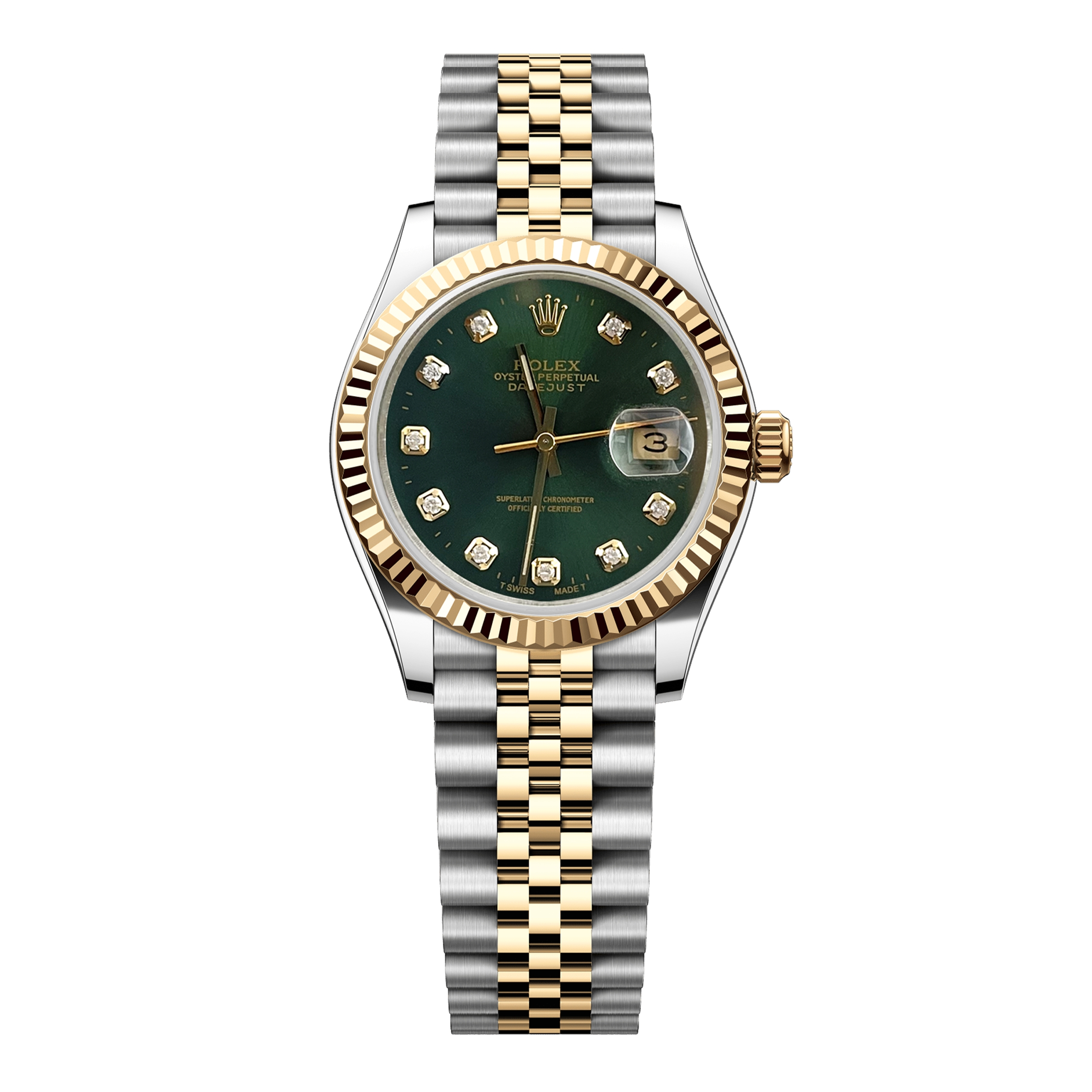 99新 Rolex/劳力士 腕表/贰亿女表/劳力士日志/68273/31mm