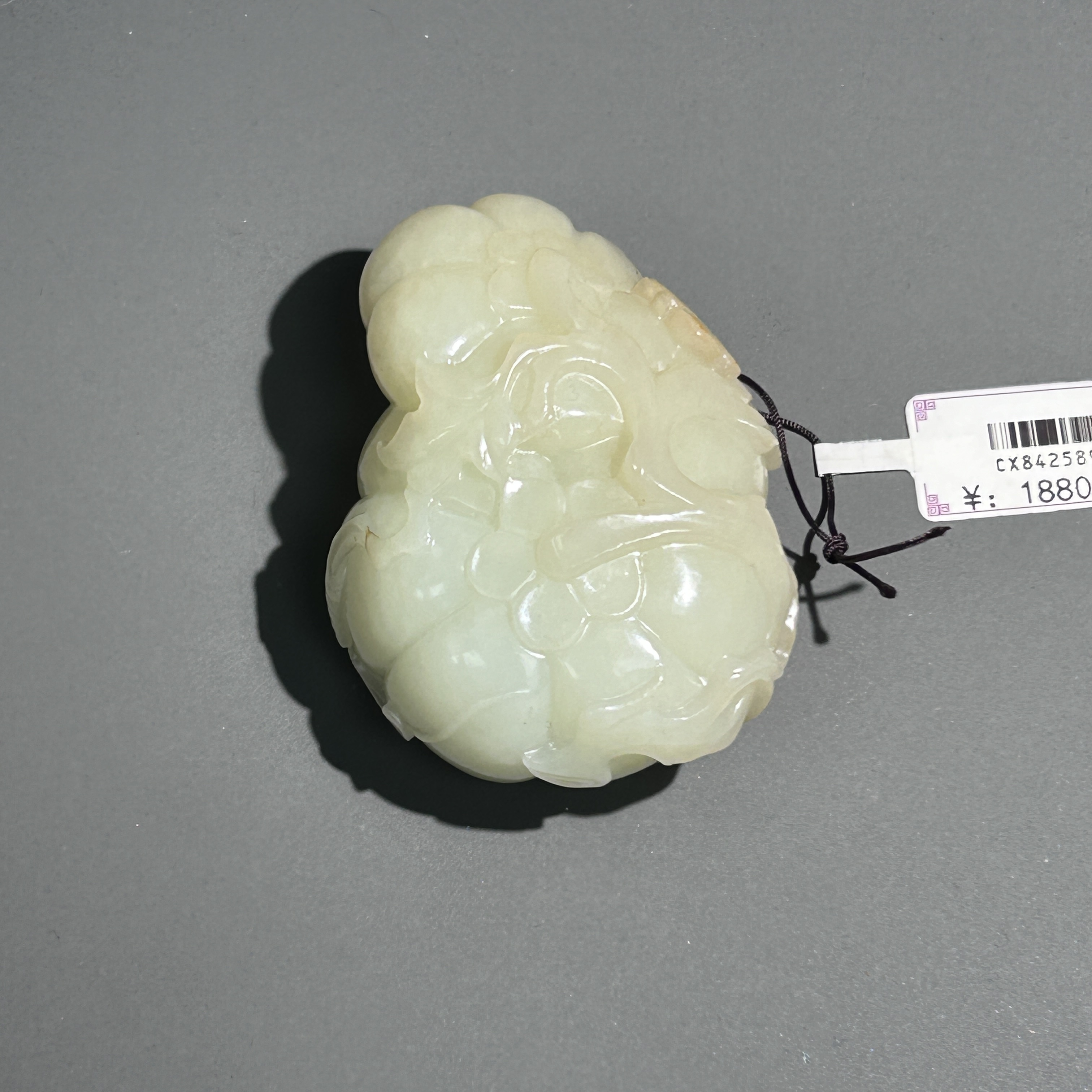 清代和田玉瓜果 