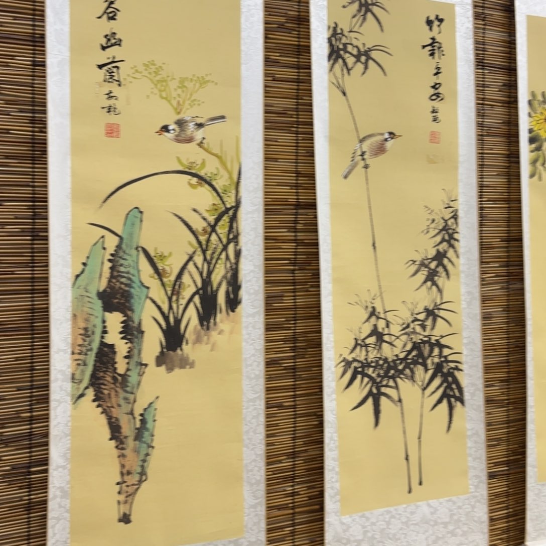 用***0QB四幅一套作品！带证书！只限一单 