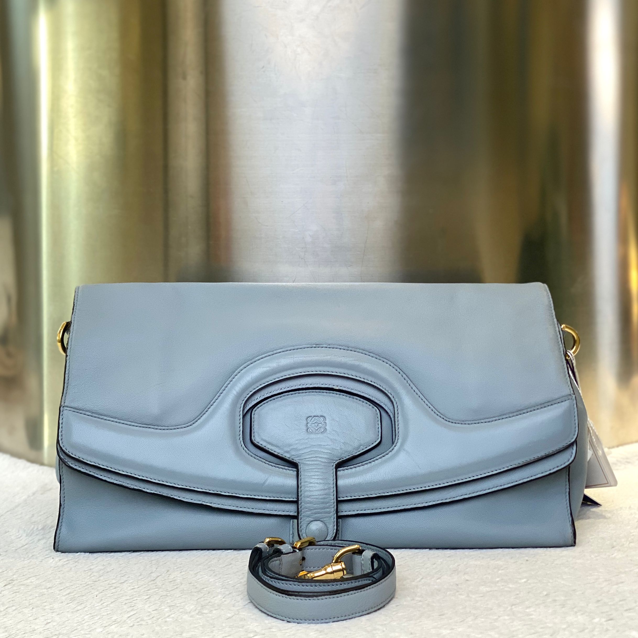 99新 LOEWE/罗意威 爱马98新罗意威手提单肩包9681