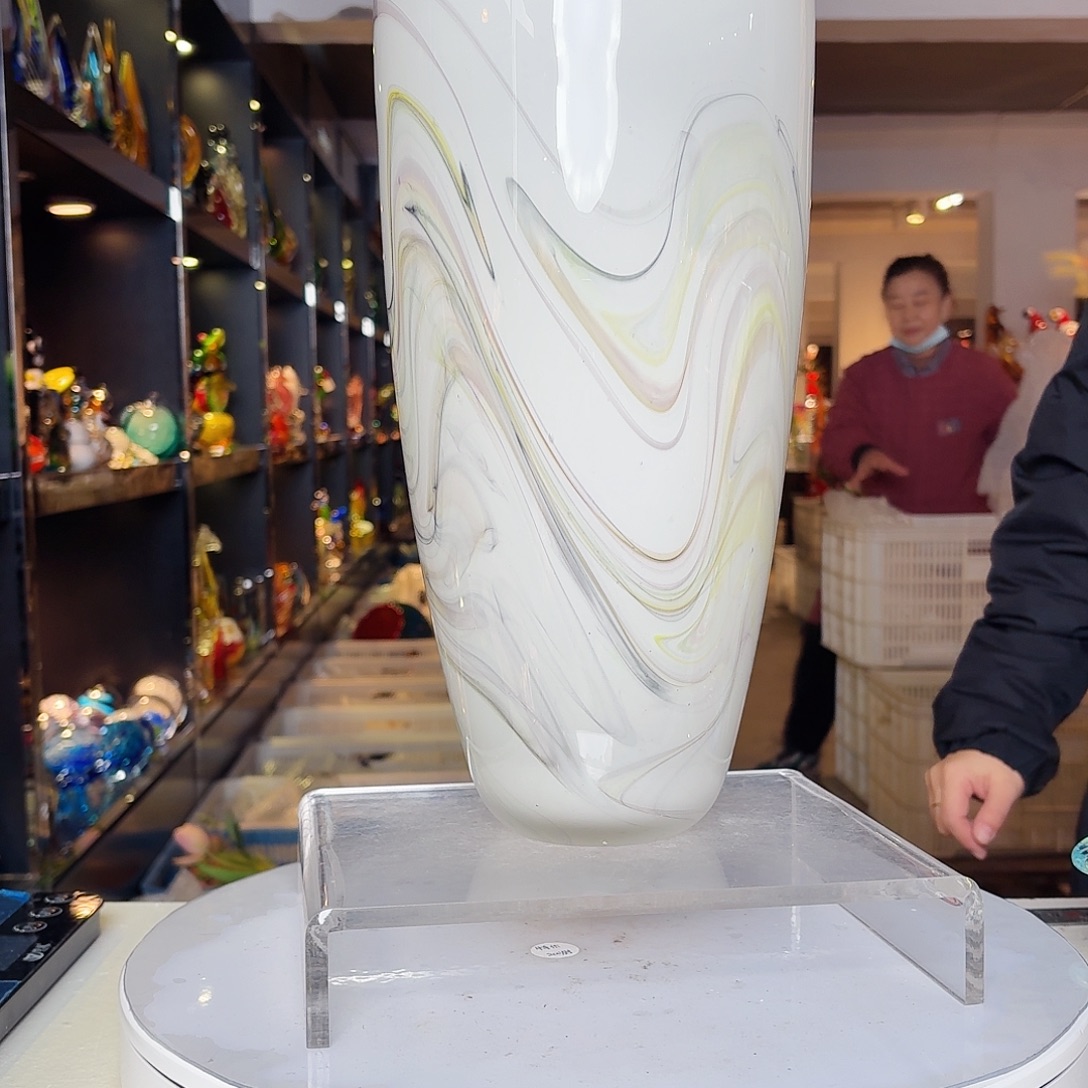 摆件琉璃岛上有个叫小白