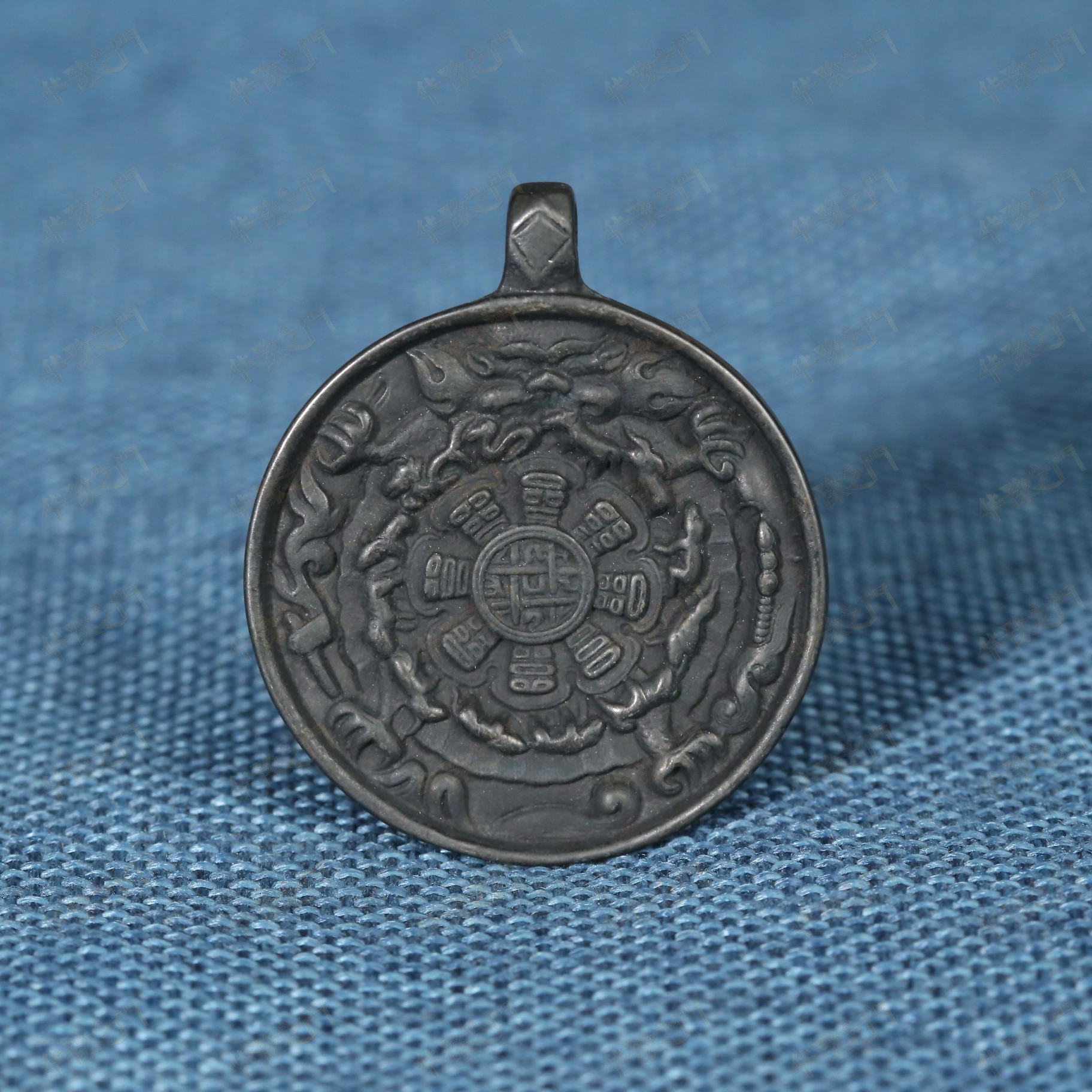 清代天铁九宫八卦牌【华豫之门】ABS2511181036