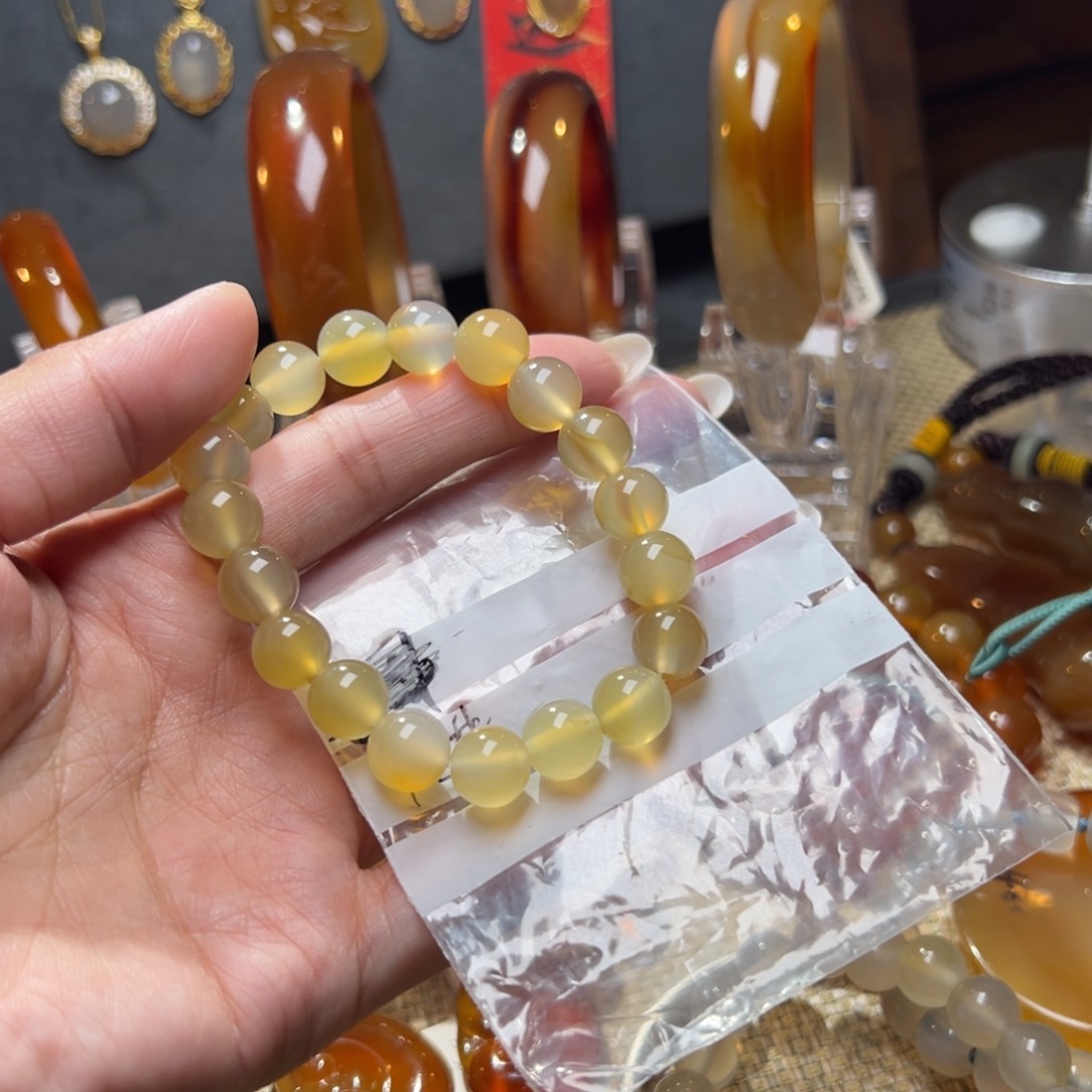 玛瑙/玉髓颈饰合金宰****苗12