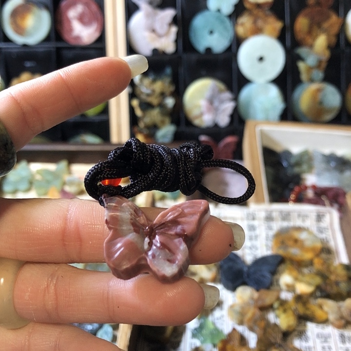 岫玉未镶嵌岫玉挂件