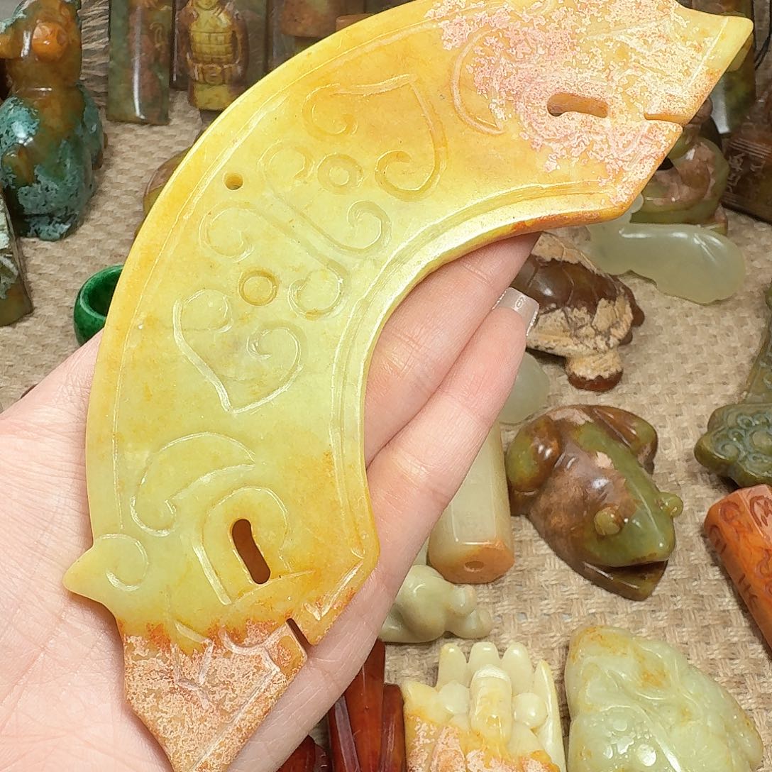 白玉菩提吊坠挂件
