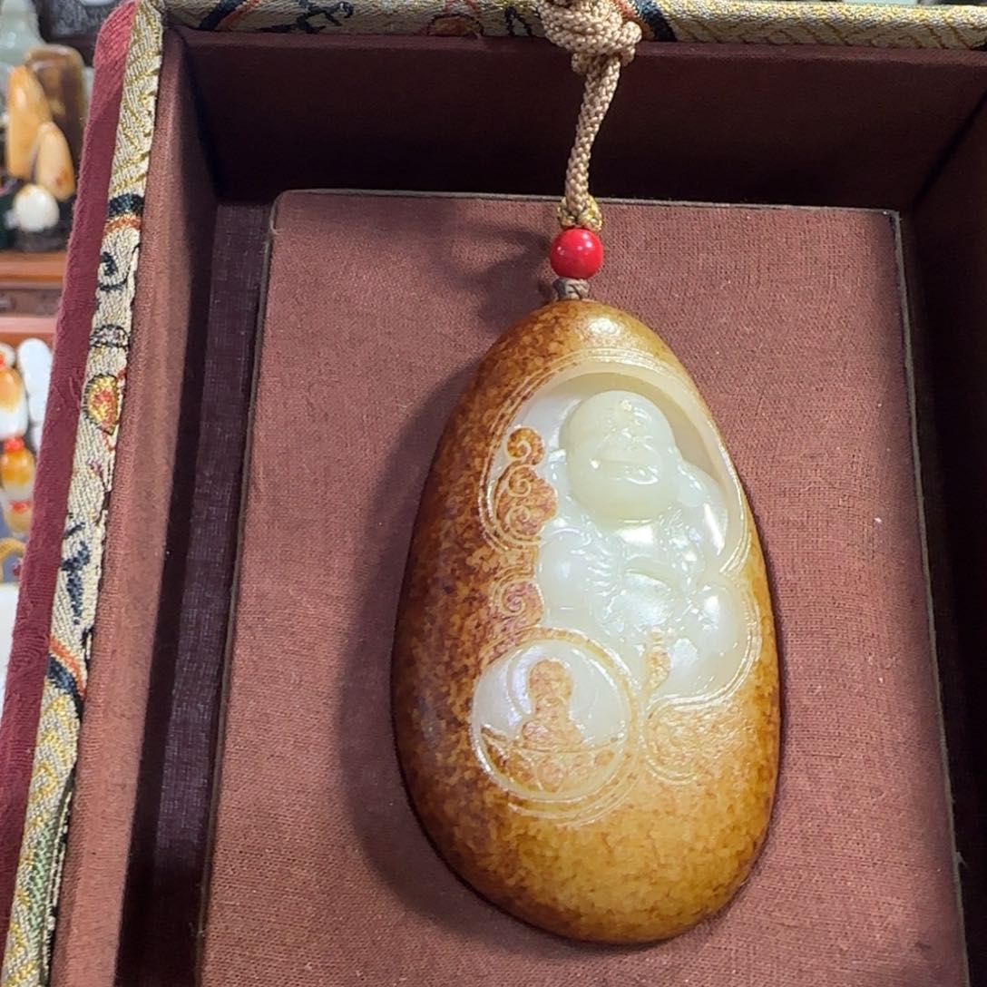 和田玉挂件未镶嵌