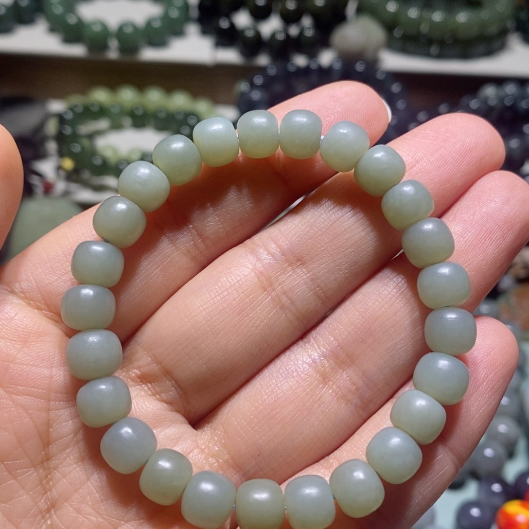 和田玉手链未镶嵌