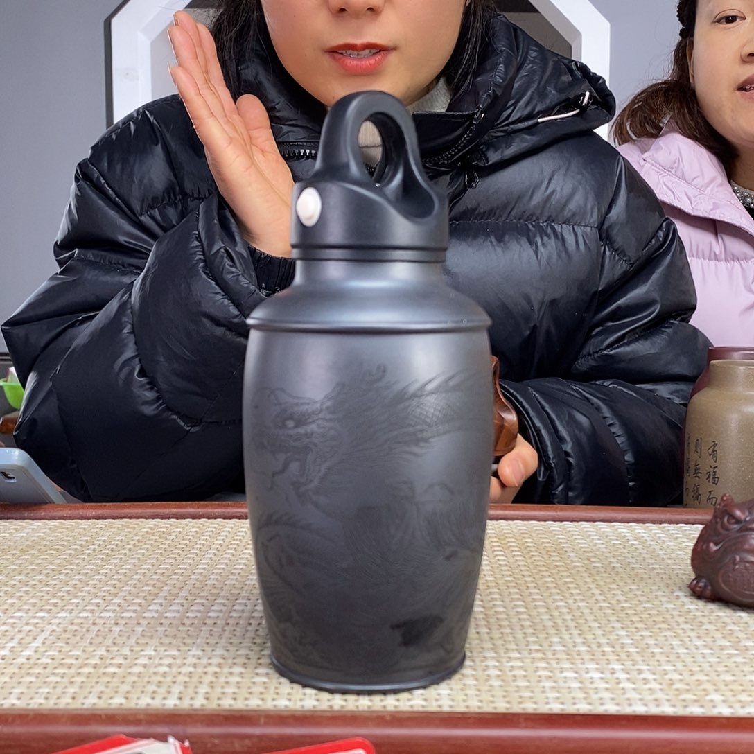 紫砂茶杯宜兴紫砂保温杯