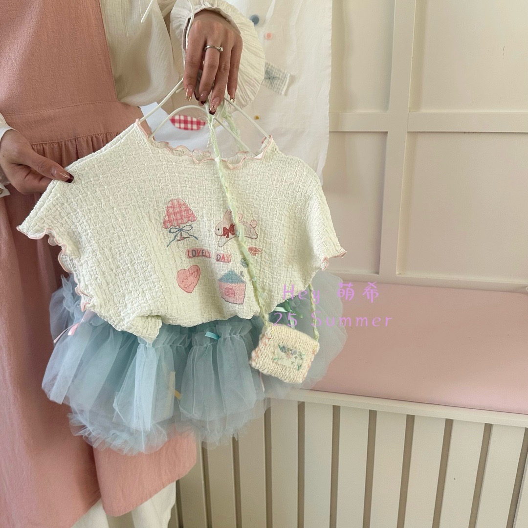 AC561~萌希·25夏~韩版上衣M935