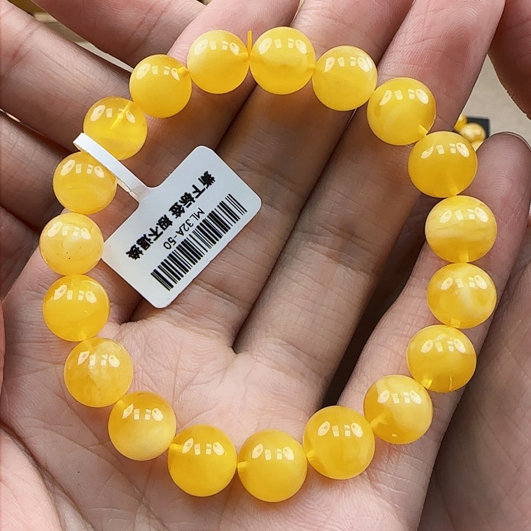 琥珀裸石未镶嵌蜜蜡