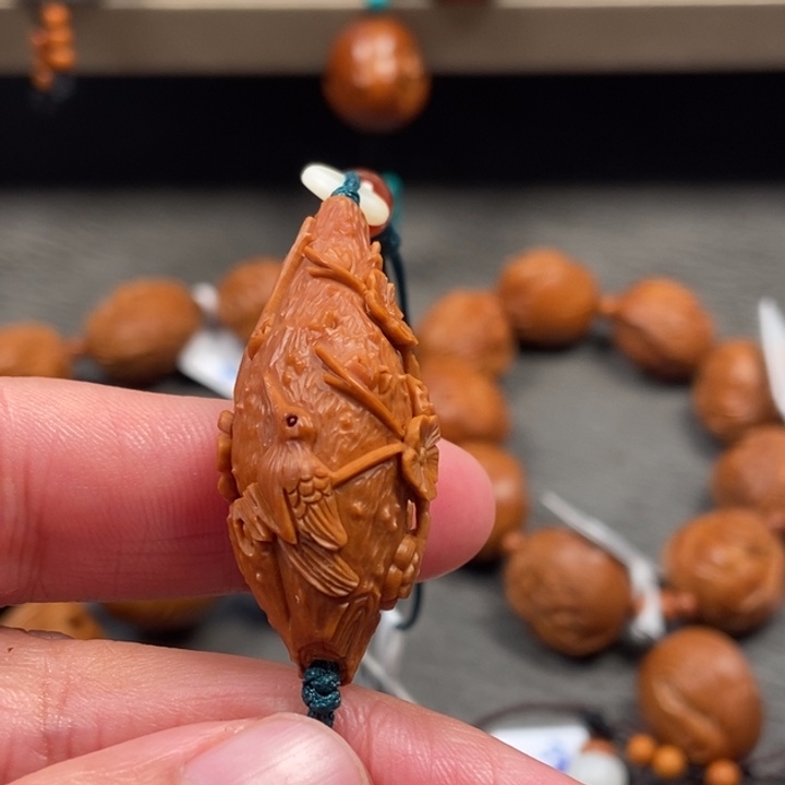 橄榄核手串/手链腊梅报喜