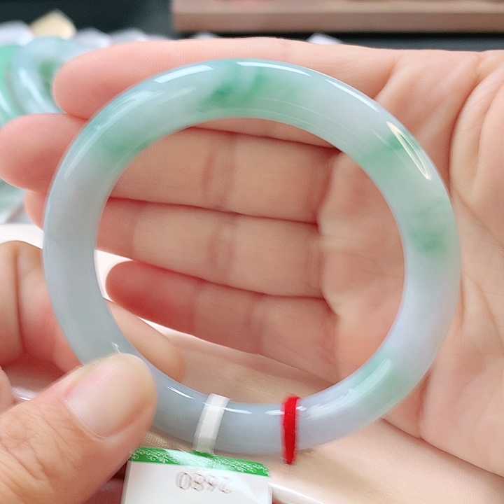 未镶嵌手镯翡翠54圆