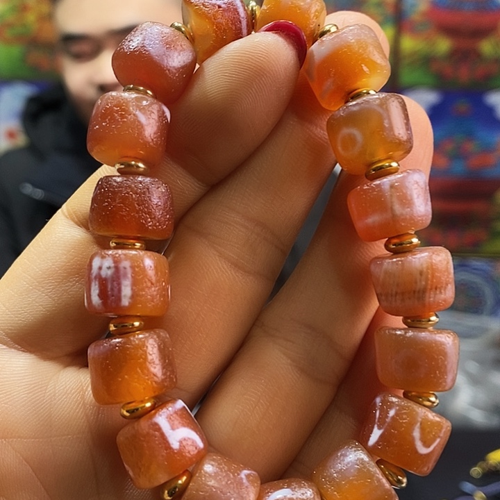 玛瑙/玉髓手链未镶嵌244