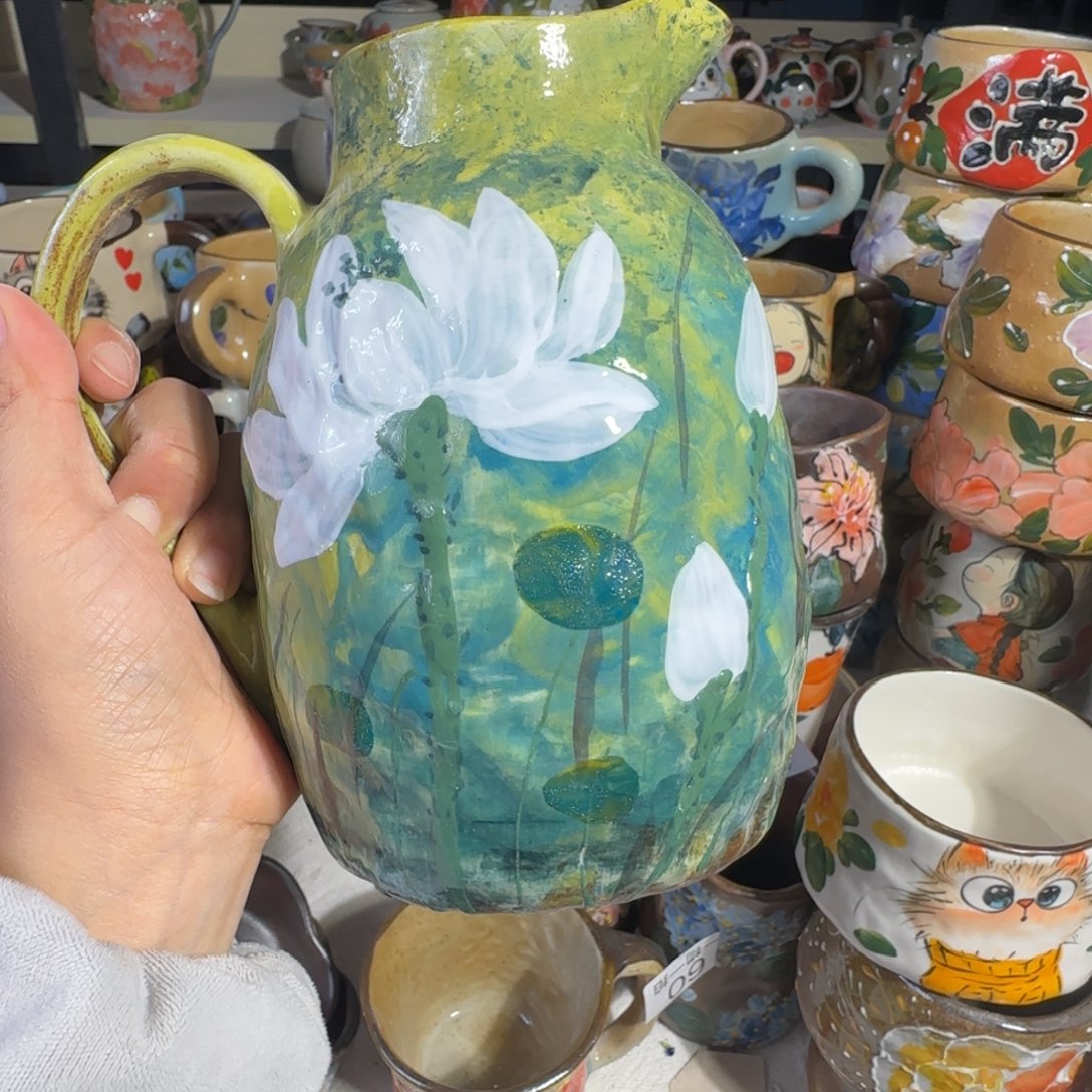 景德镇手工陶瓷釉下彩紫砂正品69