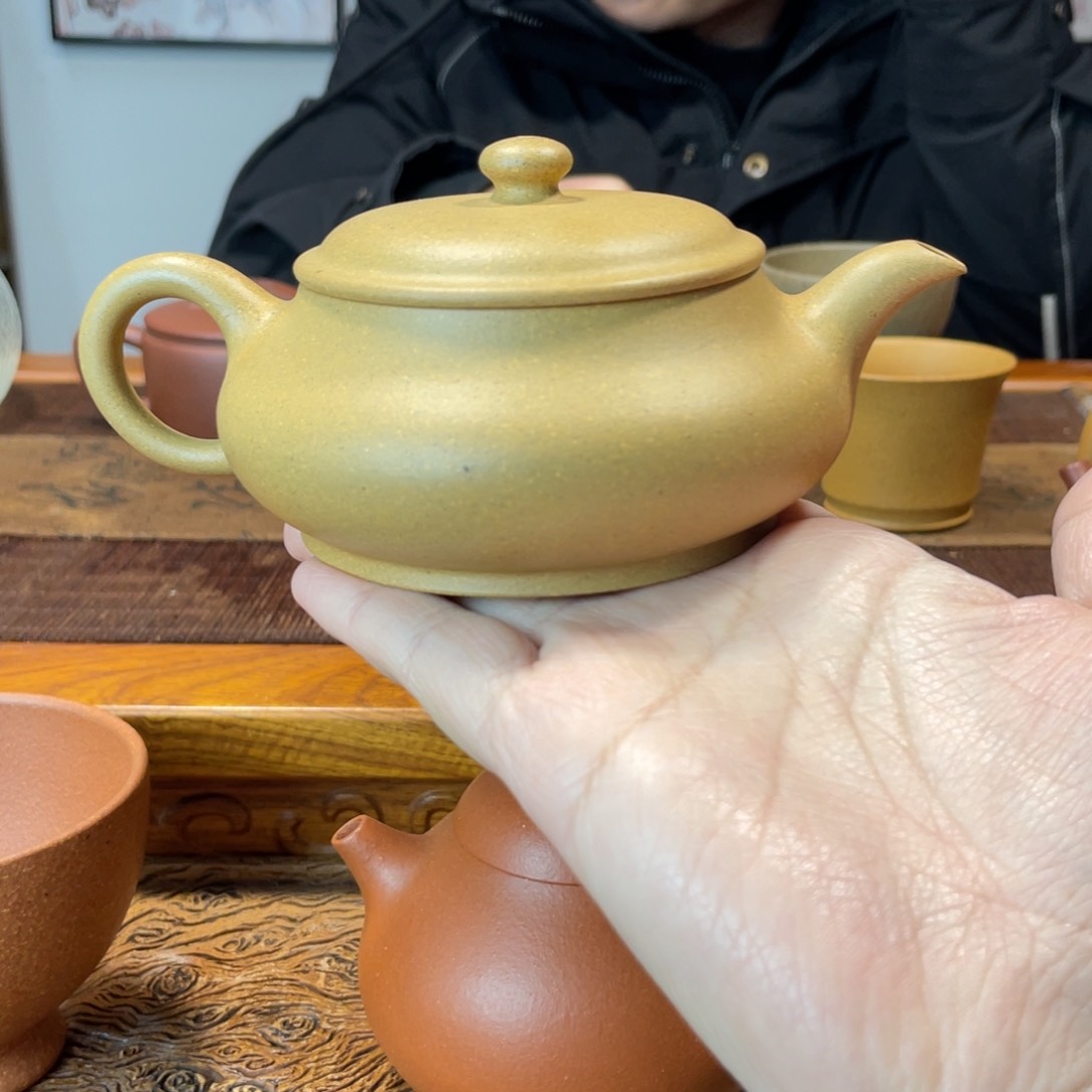 紫砂茶杯明炉团泥