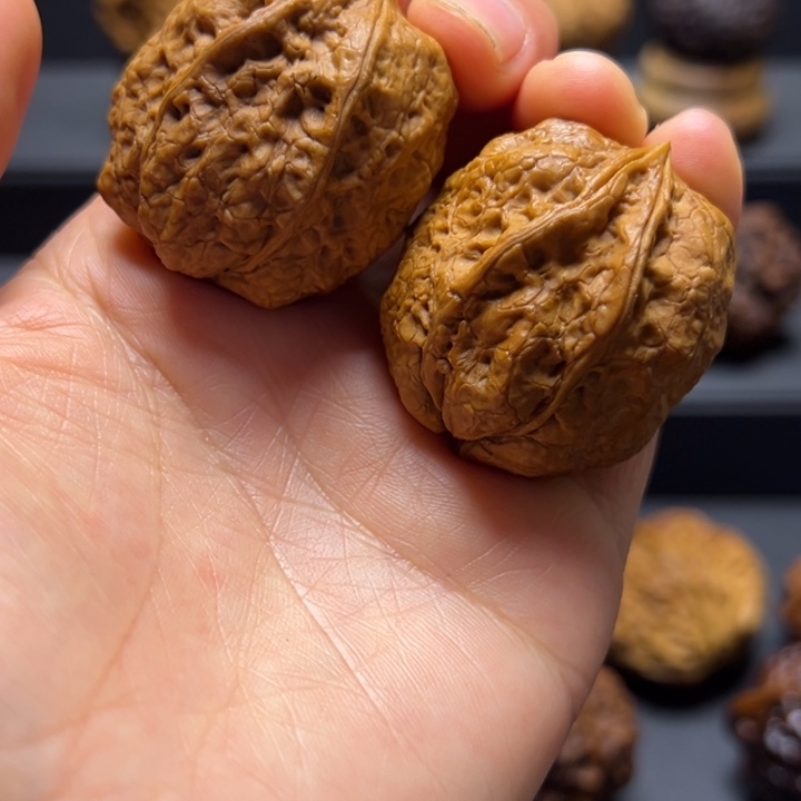 把件文玩核桃L金玉白菜34