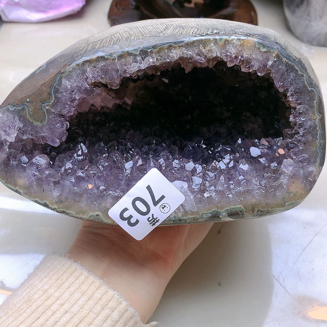 紫晶大型摆件（非配饰）未镶嵌