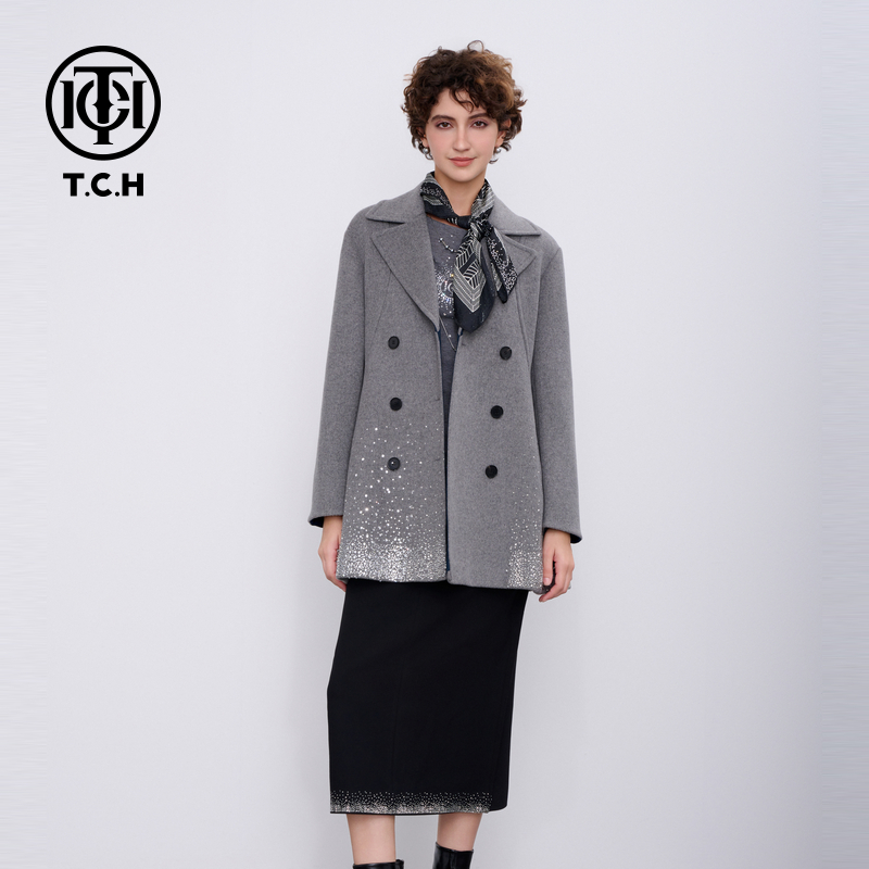 年终大促-TCH烫钻高级时尚减龄针织打底衫T72C08E9005