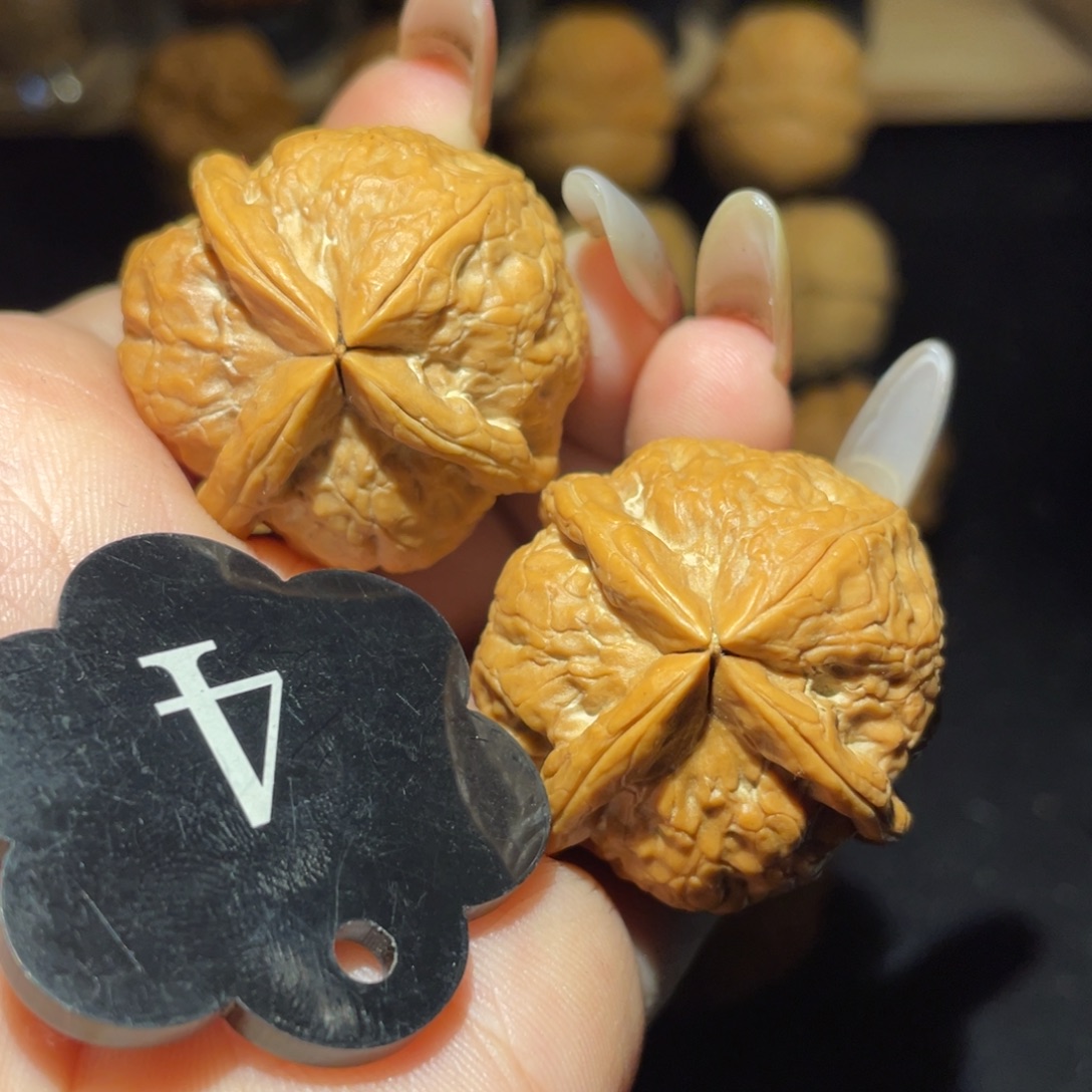 四棱35尺寸核桃。  