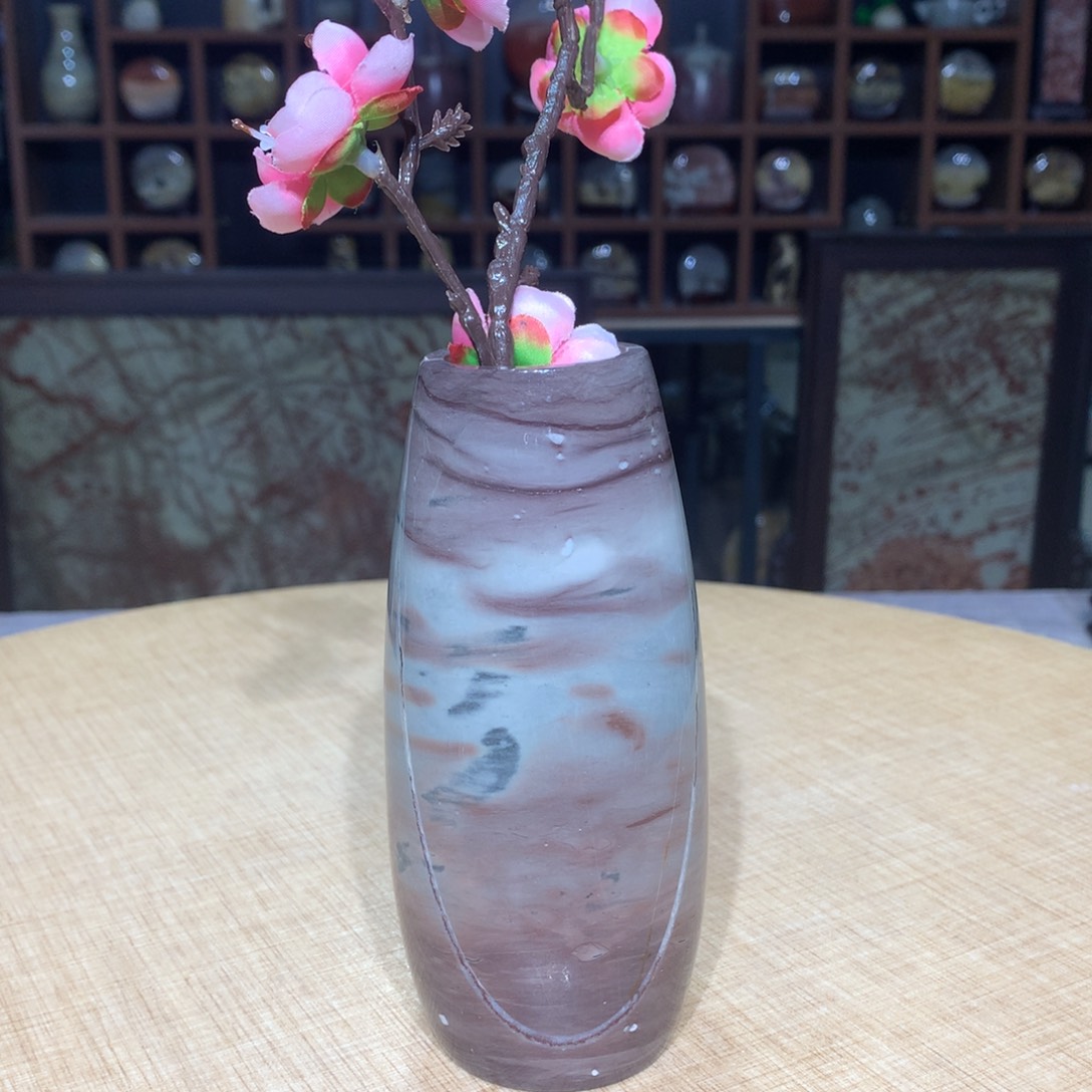 紫砂广西国画石，收藏观赏