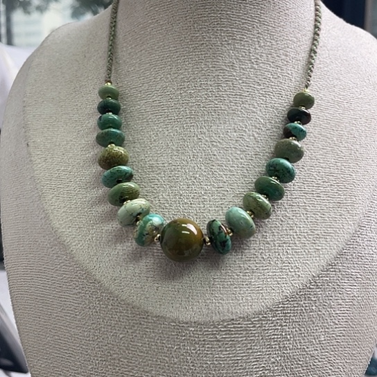 绿松石珠宝奇石未镶嵌