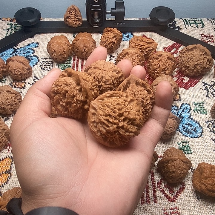 g***g文玩核桃把件官帽