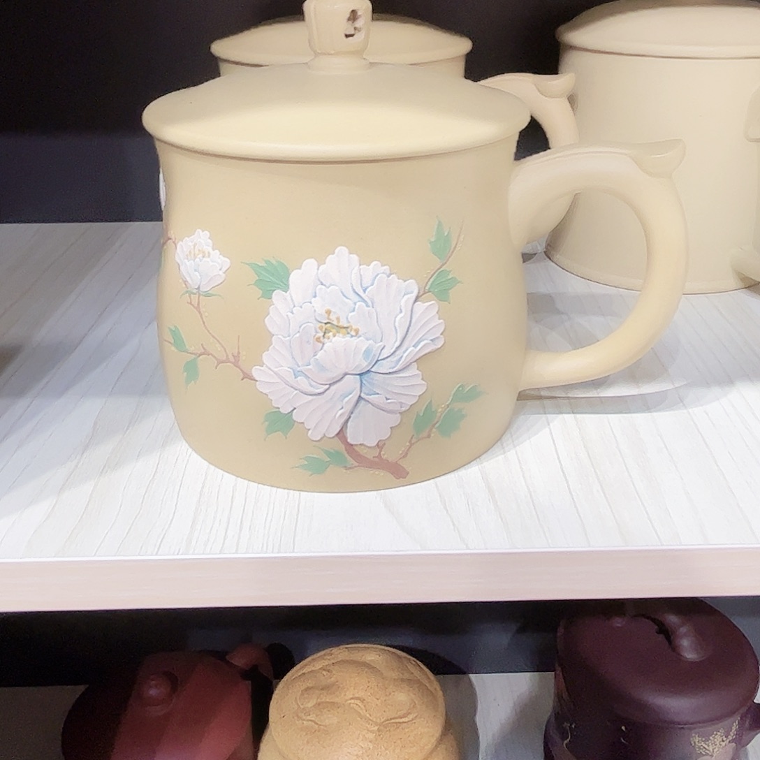 悟***l茶杯紫砂手工制作