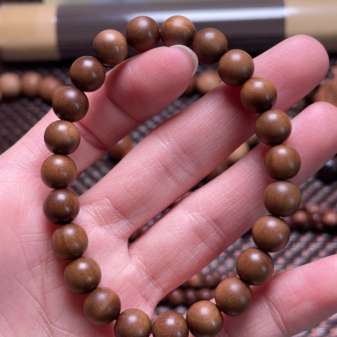 手串/手链檀香木0.8顺纹微暇福利款