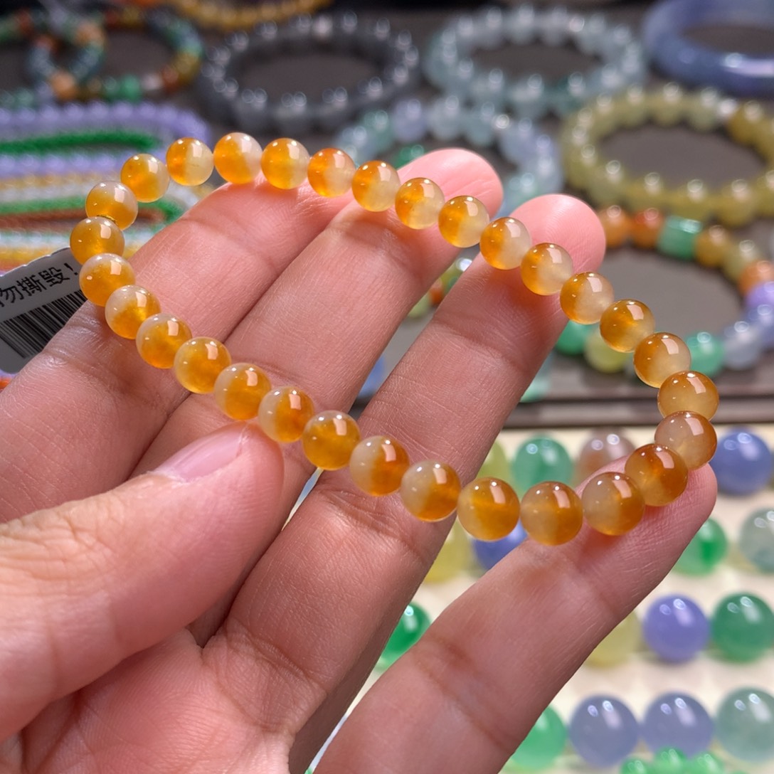 未镶嵌手链翡翠卡6