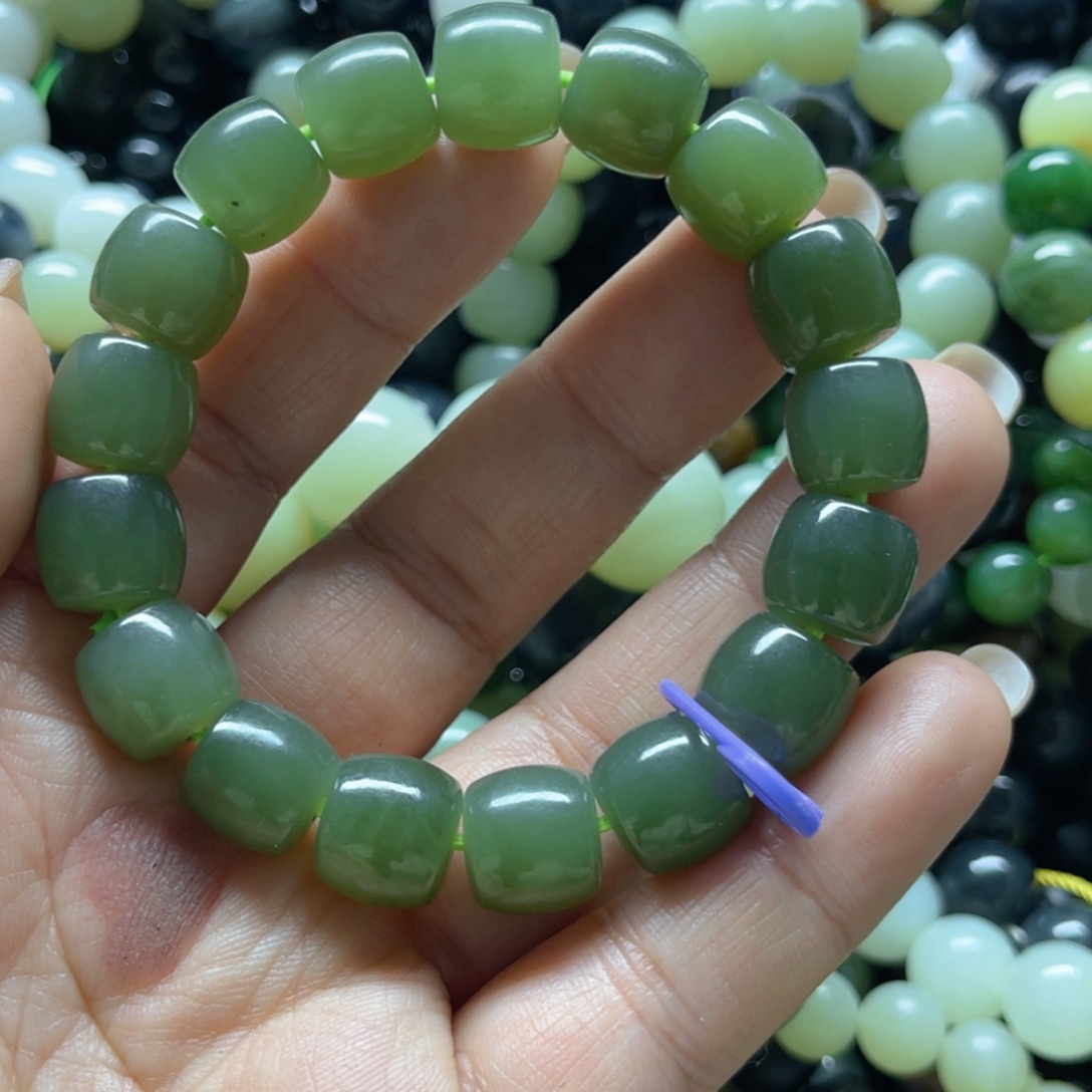 和田玉手链未镶嵌