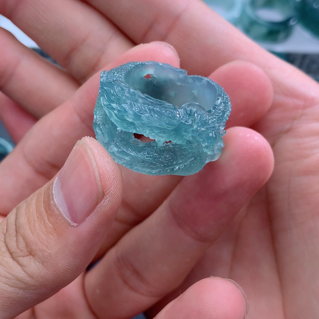未镶嵌戒指翡翠天然翡翠a货戒指