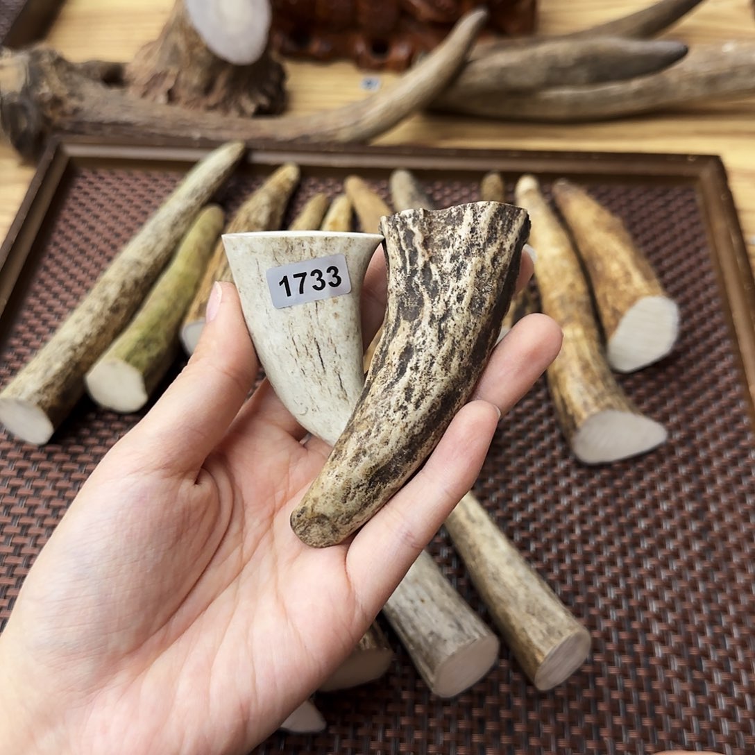 鹿骨手串/手链1733两个角尖