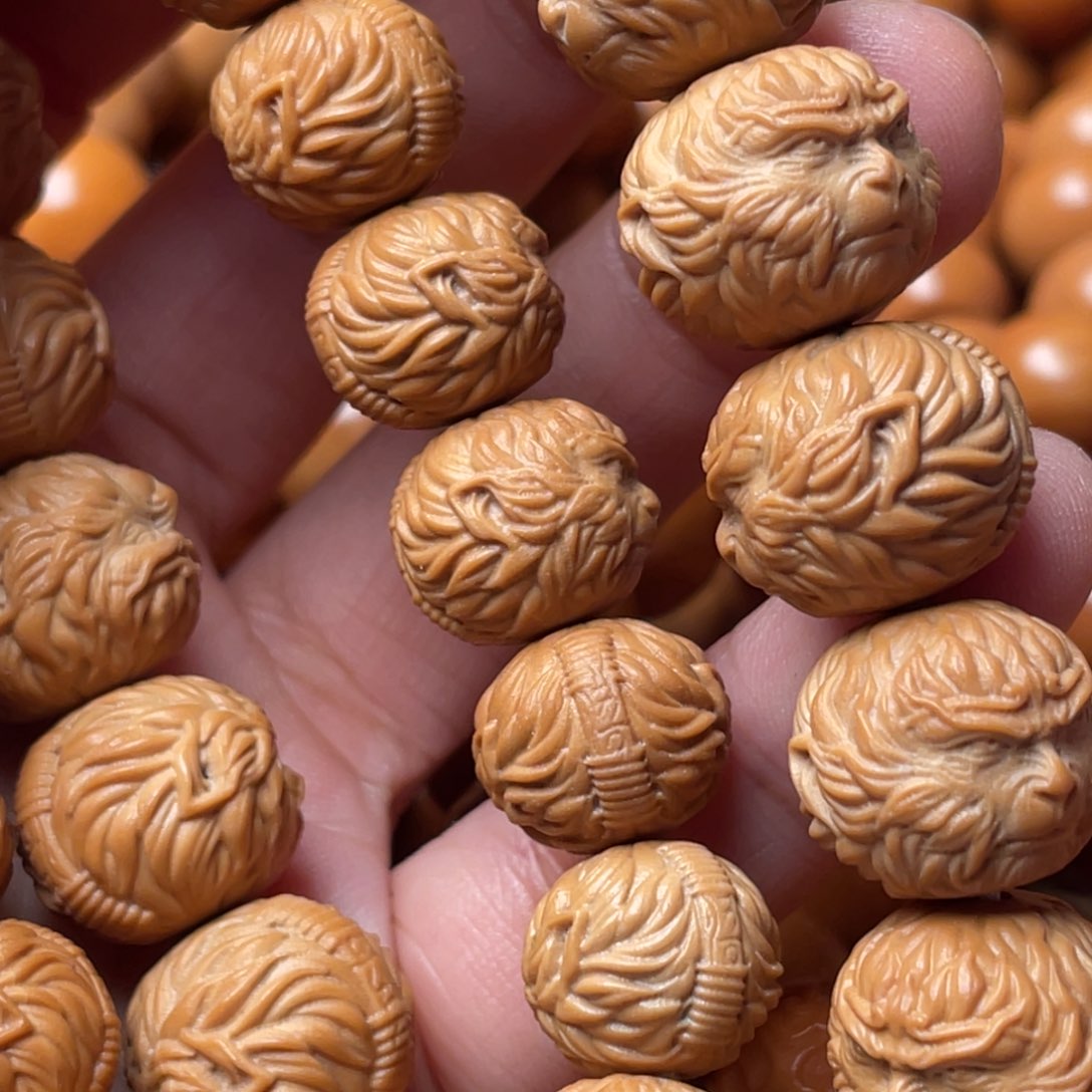 【闪购商品】猴头核桃手串多**亿悟空