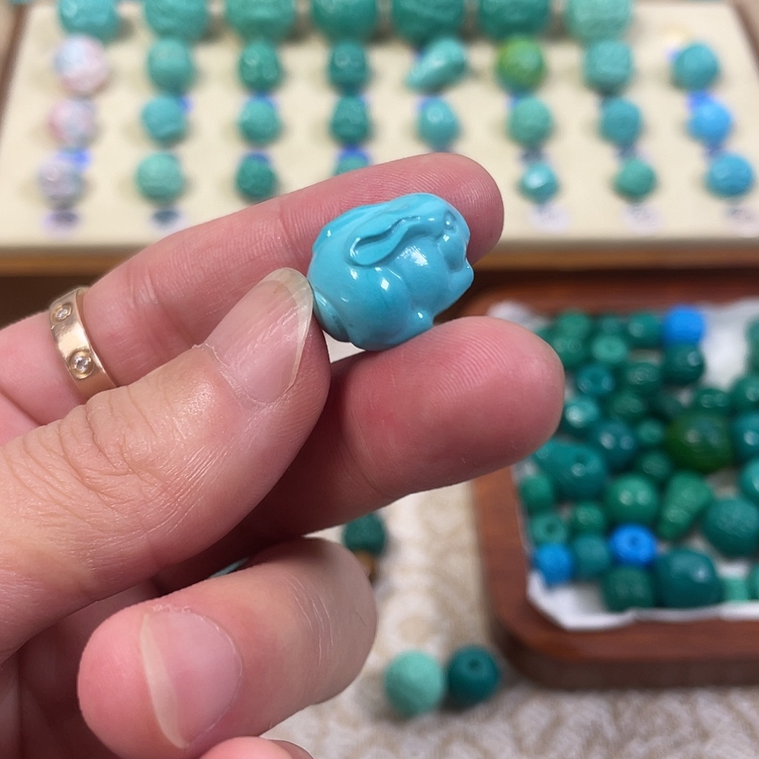 手工雕刻配饰配珠尺寸