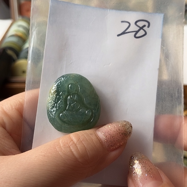 糖****岫玉合金颈饰福利28