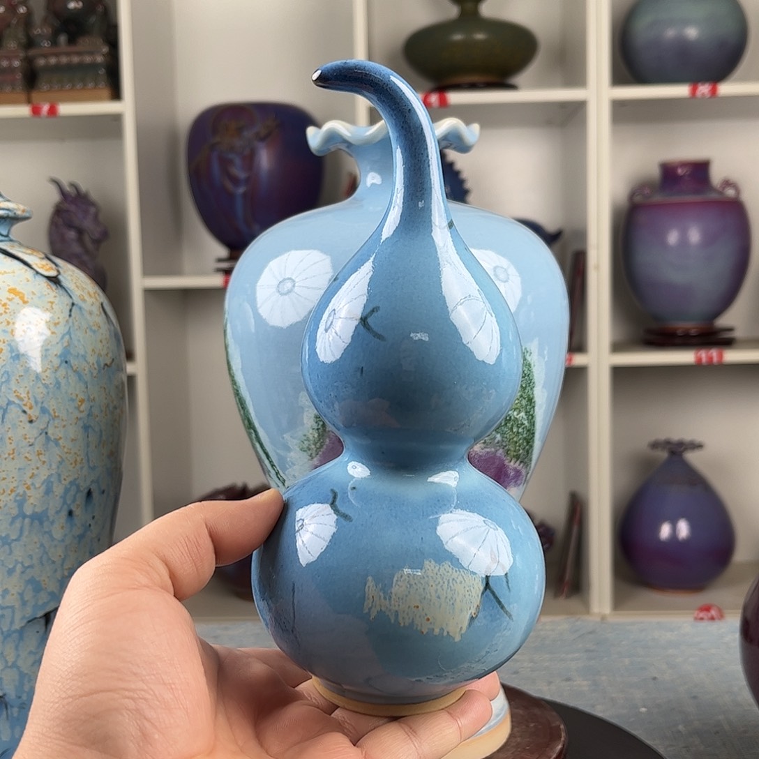 瓷片摆件……葫芦 福禄……