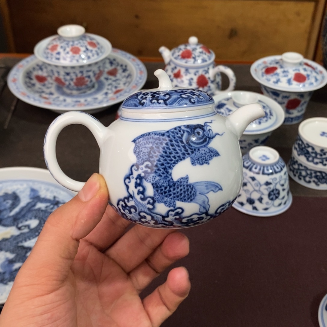 开播福利景德镇纯手绘茶器