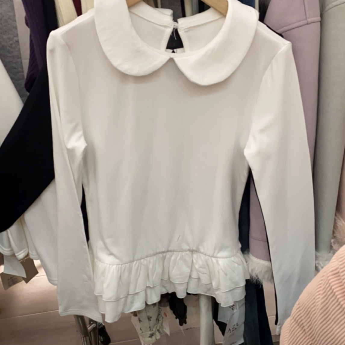 98455娃娃领打底衫