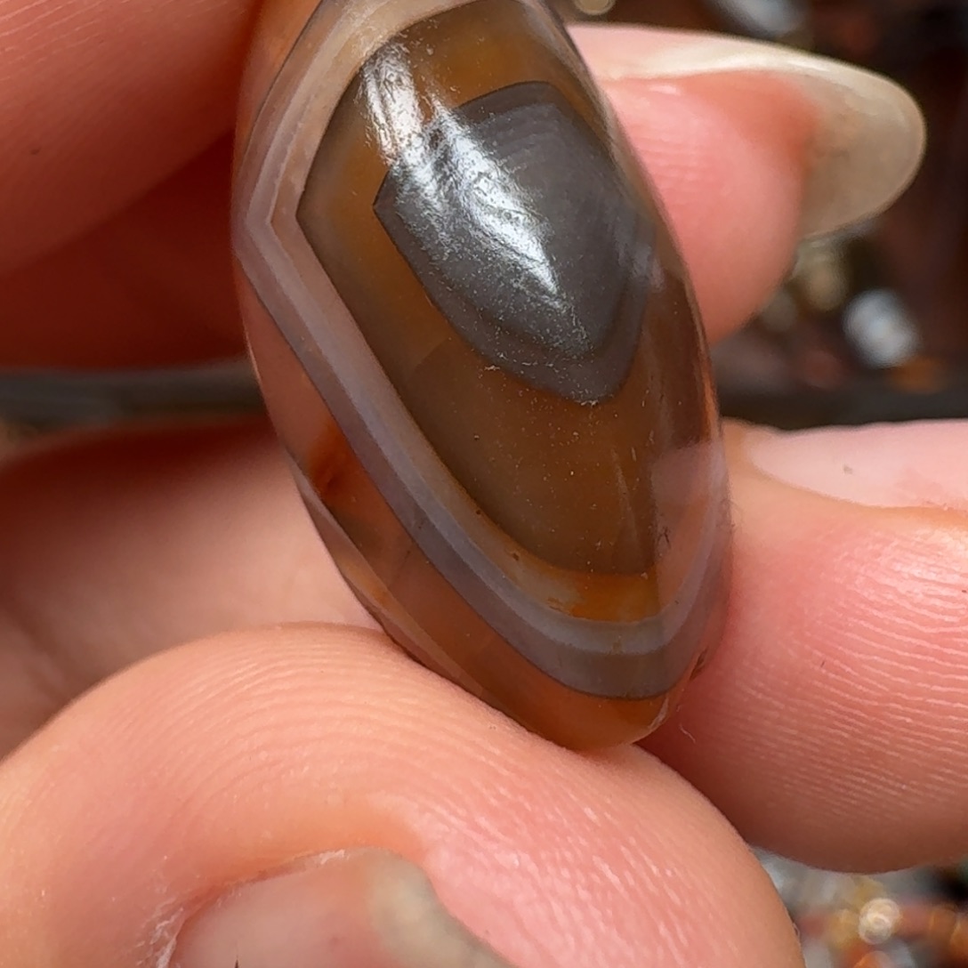 玛瑙/玉髓吊坠(不含链)未镶嵌与**友