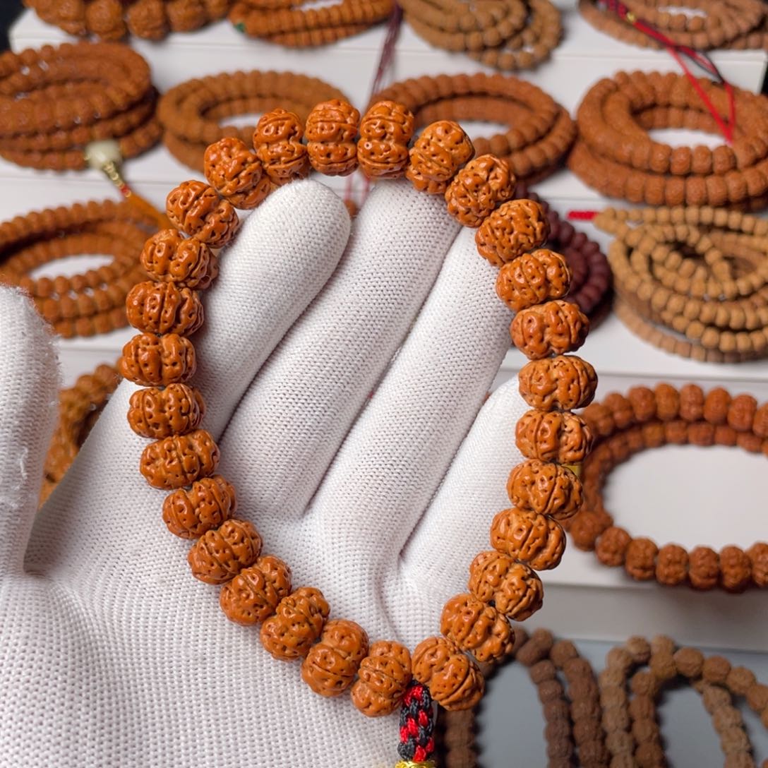 金刚菩提手串五爪飞碟深沟大梅花战神