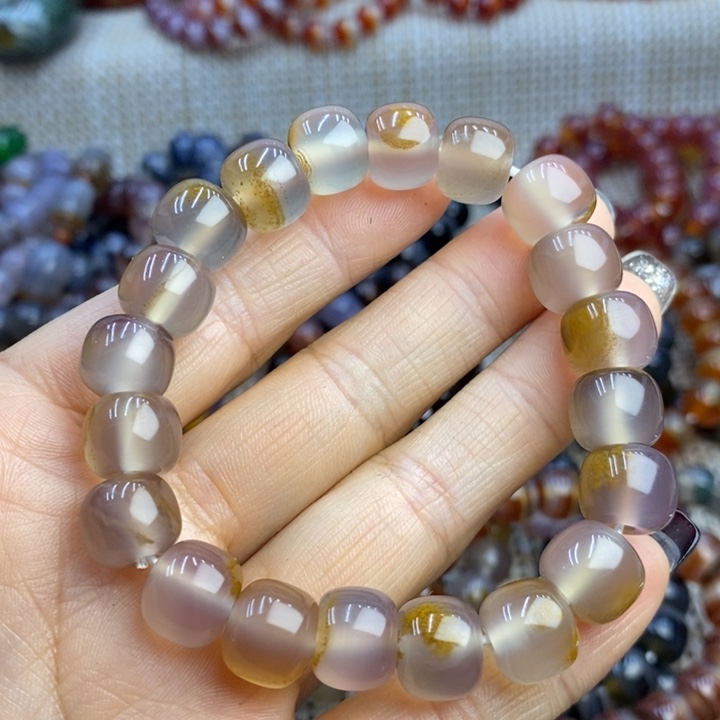 玛瑙/玉髓手链未镶嵌