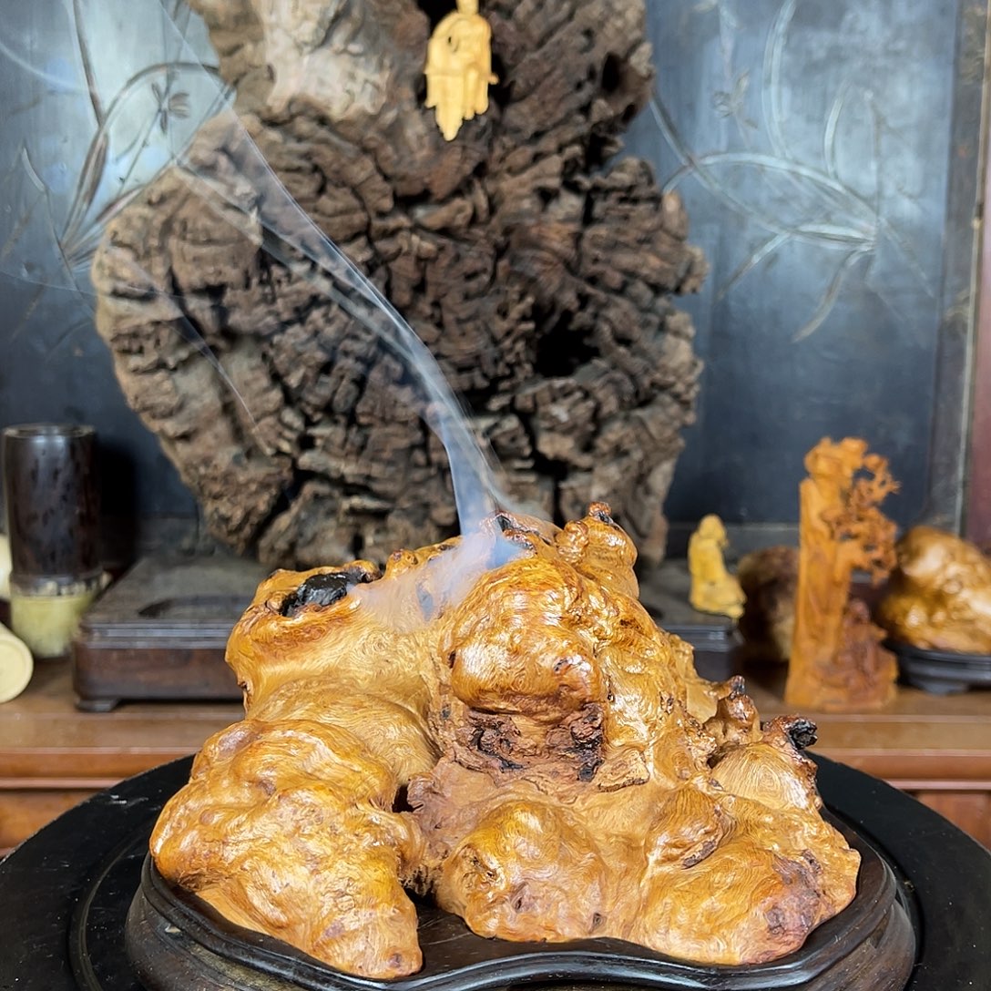 木荔枝木老料香炉