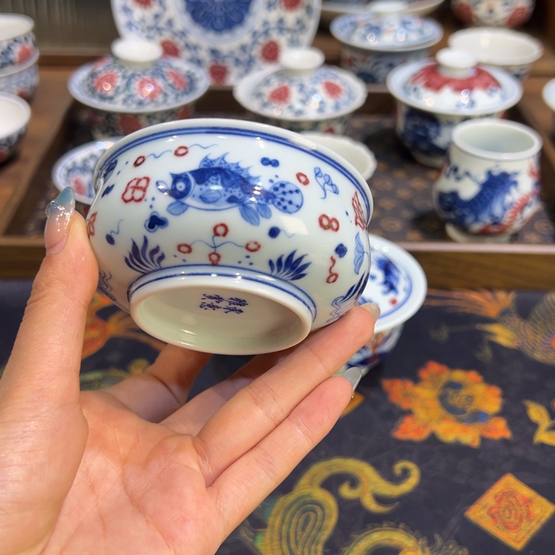 景德镇茶器百宝箱陶瓷