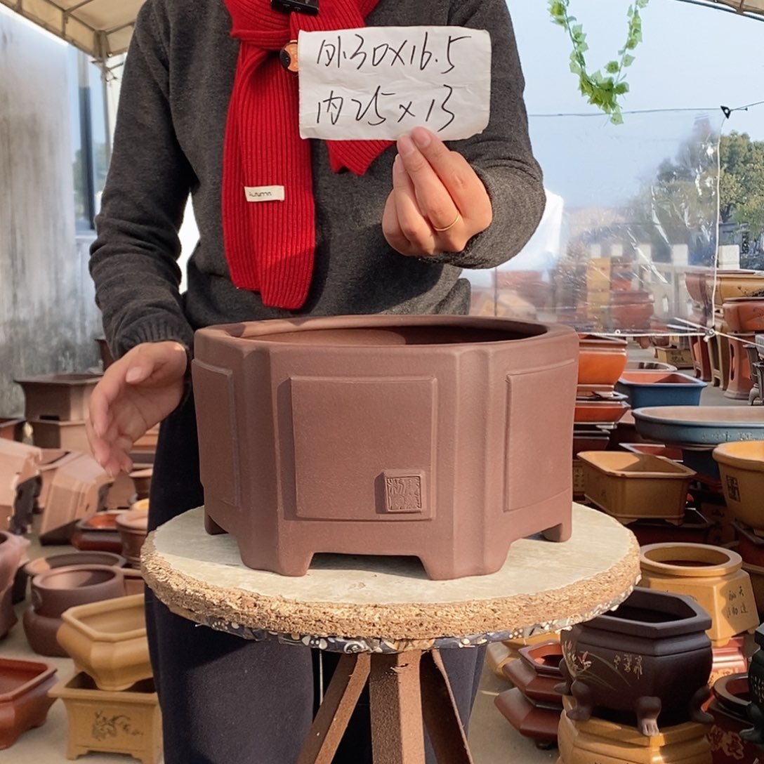 紫砂花盆紫砂花盆