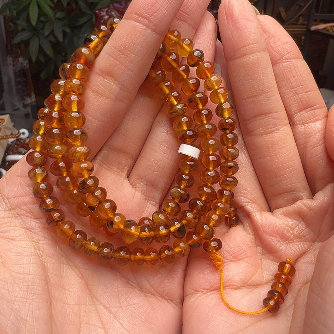 琥珀未镶嵌裸石抚顺琥珀20663六